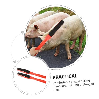 Handheld Pig Forcing Tool for Livestock Use Sturdy Pig Paddle Ergonomic Handle for Cattle Sheep