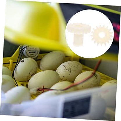 balacoo 30pcs Gear Replacement for Incubator Turning Motor Low Noise Low Power Consumption Easy Installation Farming Equipment Accessories
