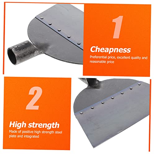 BESPORTBLE 1Pc Sturdy Shovel for Household Cleaning Premium Manual Spade for Henhouse Long Durable and Lightweight Manure Scoop for Livestock Care and Outdoor Use