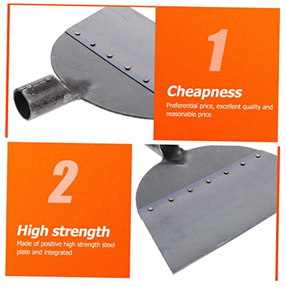 BESPORTBLE 1Pc Sturdy Shovel for Household Cleaning Premium Manual Spade for Henhouse Long Durable and Lightweight Manure Scoop for Livestock Care and Outdoor Use