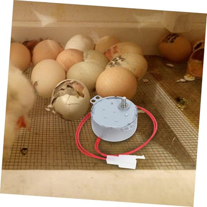 Toyvian Egg Turner Motor for Incubator Automatic Replacement Part Easy Installation Fits Models Precision Rotation for Healthy Convenient Incubator Accessory