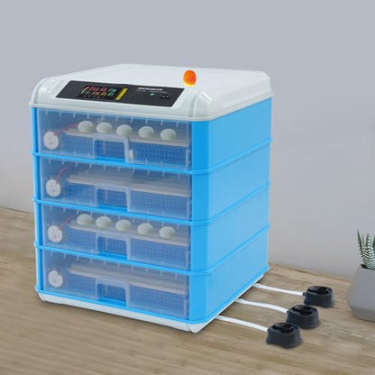 Egg Incubator, 200-240 Eggs Capacity, Automatic Egg Incubator with Auto Turning, Digital LED Display Temperature and Humidity Control for Hatching Chicken Duck Goose Eggs