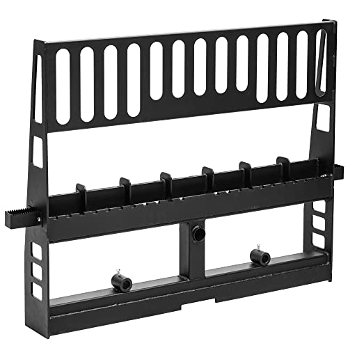 YITAMOTOR Pro-Duty 4500lbs Skid Steer Pallet Fork Frame, 45" Pallet Fork Frame Skid Steer Loaders Tractors, Black