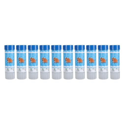 10pcs Livestock Marker Crayon, Pig Marking Crayon Set, Long Lasting Animal Marker Crayon with Lipstick Style Rotation for Pigs Sheep Cattle, Safe Water Soluble Wax (Blue) - color: Blue