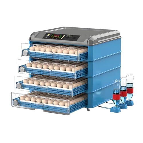 Egg Incubator with Automatic Turning and Humidity Control, Digital Display for Hatching Chicken, Duck, and Quail Eggs - Adjustable 300 Egg Capacity - size: 400