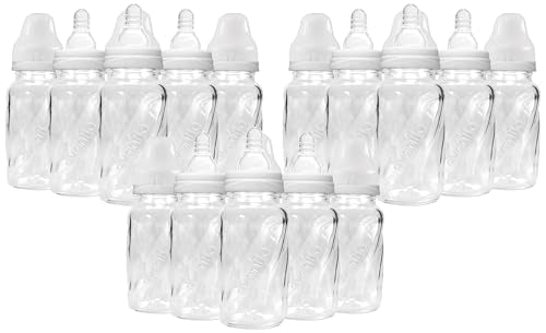 Evenflo Feeding Classic Glass, Twist Bottles, 4 Oz, Bottles. (Pack of 18) - size: 1 Count (Pack of 18)