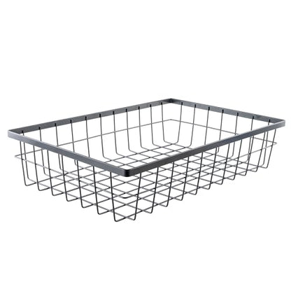 G.E.T. WB-1814-MG Urban Renewal 17.75" x 11.25" Wire Basket, 4" Tall, Metal - size: 17.75" x 11.25", style: 4" Deep