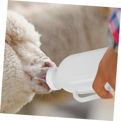 ORFOFE Bottles for Nursing Milk Livestock Milk Bottle Animal Feeding Milk Bottles for Lambs Pet Feeding Container Farm Use