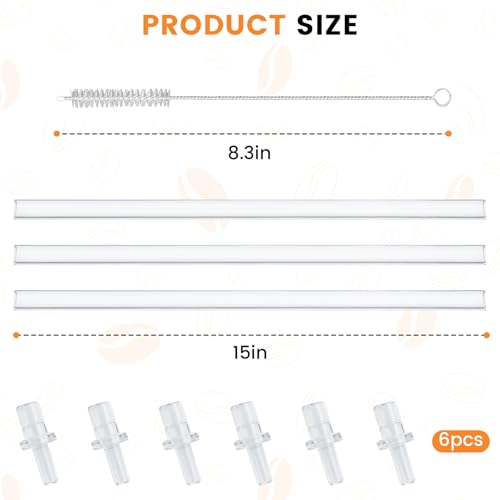 10 PCS Milk Tube Hose Set with Jura Milk, Milk Tubes Hoses with Connectors, 15in Silicone Milk Tube Hoses, for Jura GIGA 6 10 W10 X5 S8 E8 Z10 Z8 Z7 Z5 Z6 Z8 Z9 J6 J8 J9 S80 WE8 C9
