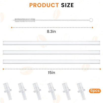10 PCS Milk Tube Hose Set with Jura Milk, Milk Tubes Hoses with Connectors, 15in Silicone Milk Tube Hoses, for Jura GIGA 6 10 W10 X5 S8 E8 Z10 Z8 Z7 Z5 Z6 Z8 Z9 J6 J8 J9 S80 WE8 C9