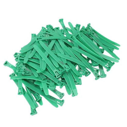 RiToEasysports Adjustable Poultry Leg Bands, Colorfast Lightweight Plastic Bird Identification Rings for Chicken Duck Goose Farm Management, Backyard Flock Tracking, Waterfowl Breeding - color: Green