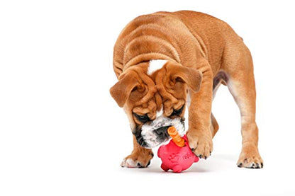 Hartz Tuff Stuff Treat Hogging Piglet Dog Toy Treat Dispenser for Dogs, 1 Count