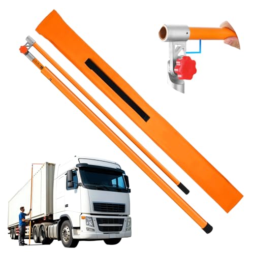 20FT Load Height Measuring Stick, Metric& Imperial, Sturdy Fiberglass Truck Height Stick with Adjustable Pole,Professional Non-Conductive Truck Height Measuring Stick for Trucks Car Haulers Trailer - size: 20FT