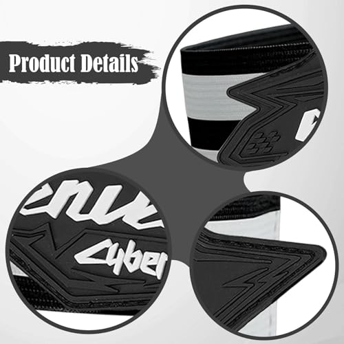 Reflective Ankle Strap Bike Pants, 29cm x 3.9cm Polyester Trouser Leg Band for Cycling Running Walking, High Visibility Night Safety Gear (1 Pack)
