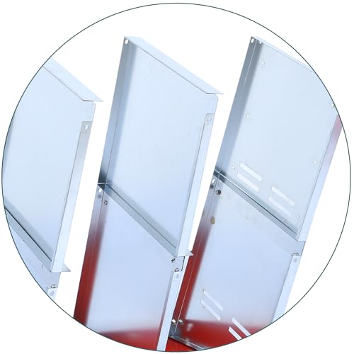 Chicken Nesting Box, 8 Hole 2 Layer Hen Nest Boxes, Roll Away Eggs Laying Boxes,Cleanable Pull Out Hen Roosting Boxes - size: 20.5"L x 31.1"W x 42.3"H
