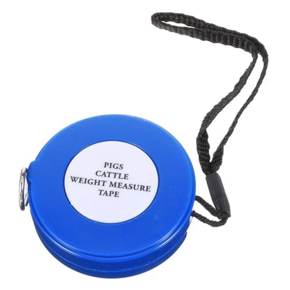 Cattle and Pig Weight Measuring Tape 2.5m Animal Girth Tape Measure for Livestock Body Measurement Farm Use Style
