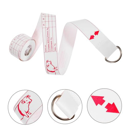 Cattle Goat Weight Tape Measure Tape Measure Level Accurate and Easy to Use for Farming and Shows