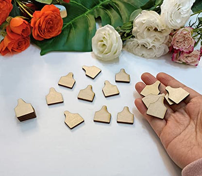 60pcs of Cow Tag Earring Ear Tag,Earrings Studs Sublimation Blanks Wood Earrings,Blanks Farm Animal Earrings Stud,DIY Country Western Jewelry (0.5'') - size: 0.5''