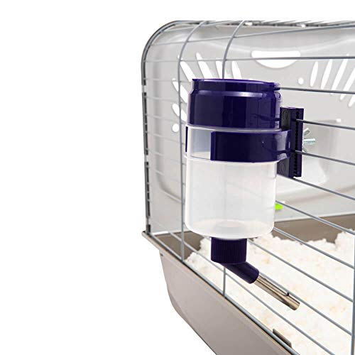 Lixit® Lever Valve Top Fill No Drip Water Bottles for Rabbits, Chinchillas, Ferrets, Guinea Pigs and Adult Rats (Purple (Pack of 1), 16 Ounce) - color: Purple (Pack of 1), size: 16 Ounce