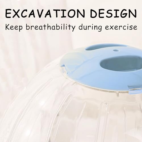 Large Hamster Wheel Sport Running Ball Hamster Toys for Hamsters Guinea Pig Mice Ferret Small Pet 7.3” x 7.3” x 7.3”