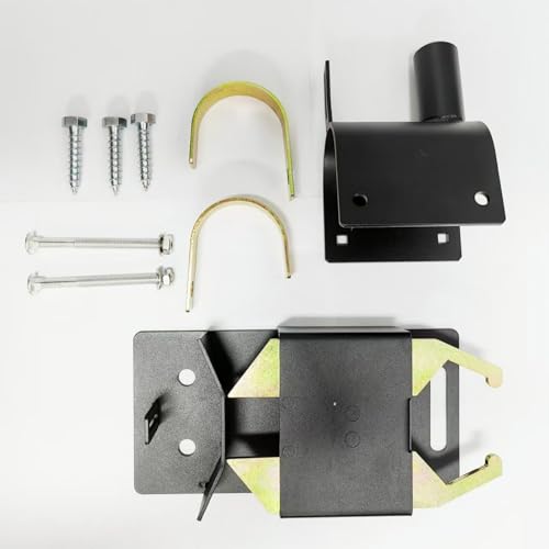 2 Way Lockable Gate Latch Heavy Duty Steel Livestock Gate Latch for Pastures Ranches Horse Corrals 7.60x4.00inch