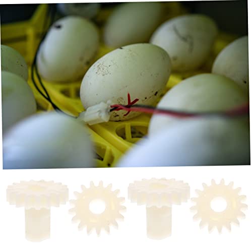 balacoo 30pcs Gear Replacement for Incubator Turning Motor Low Noise Low Power Consumption Easy Installation Farming Equipment Accessories