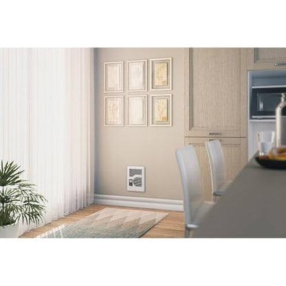 Cadet Energy Plus Wall Heater Complete Unit With Built-in Digital Thermostat (Model: CEC163TW, Part: 65215), 5460/5120/3410 BTU, 240/208/120 Volt, 1600/1500/1000 Watt, White