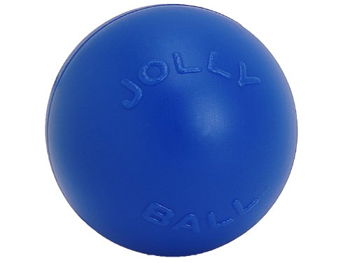 Jolly Pets 3-Inch Push-n-Play, Blue - color: Blue, size: 3 in/Mini