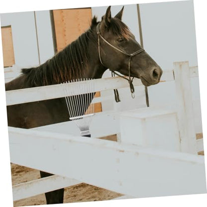 BESPORTBLE 2Pcs Horse Hair Rake Grooming Brush Lightweight Shedding Tool for Efficient Pet Hair Removal for Cashmere and Various Fabrics User Friendly Design