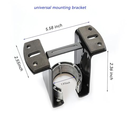 Ceiling Fan Mounting Bracket-Ceiling Fan Mounting Kits Ceiling Fan Parts Cathedral for Canopy Living Room- Black