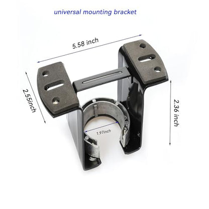 Ceiling Fan Mounting Bracket-Ceiling Fan Mounting Kits Ceiling Fan Parts Cathedral for Canopy Living Room- Black