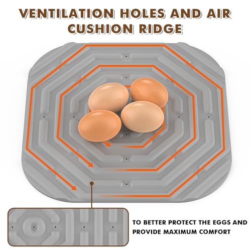 Washable Chicken Nesting Pads for Laying Eggs Nesting Pads for Chicken Coop Nesting Chickens Durable Chicken Bedding for Coop, Poultry Nest Box Pads for Chickens,4 Pcs