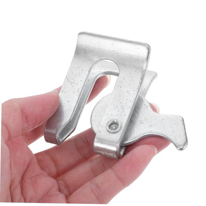 Abaodam 5pcs Pig Farrowing Crate Latch Fence Lock Metal Latch Lock for Barn Door Farm Fencing Gate Piglet Nursery Fence Robust