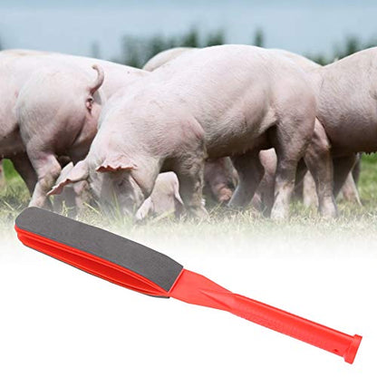 Pig Whip Live Prod Moving Tool with Sponge Protection Layer for Driving Cattle Pigs Sheep Made of High Quality Plastic Sponge Material 50.5cm Length