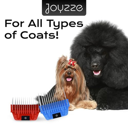 Dog Grooming Comb, A Series Wide 22mm 7/8" Metal, Professional for Smooth Coat, Durable and Precise, Trimming and Finishing, Compatible with A Series Clippers - size: A Series Wide 22mm (7/8") Metal Comb
