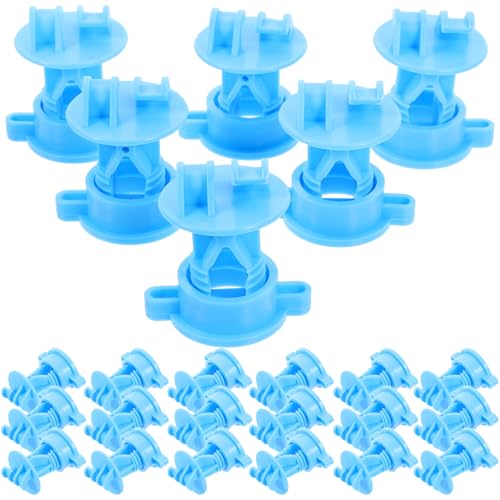 BESPORTBLE 50pcs Electric Fence Insulators High Strength Lightweight Fencing Accessories for Livestock Excellent Insulation Weather Resistance