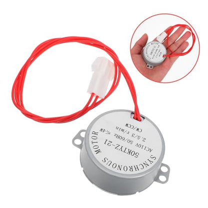 Yardwe Mini Egg Turner Motor for Incubators Synchronous Metal Motor for Hatching Chicken Eggs Replacement