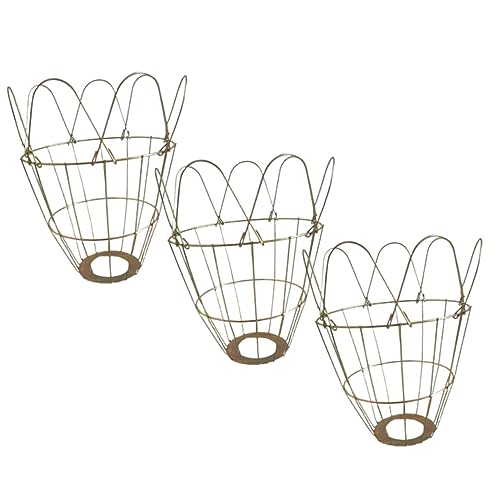 BESPORTBLE 3Pcs Waterproof Heating Lamp Covers Heat-Resistant Bulb Cages for Livestock and Reptile Use Sturdy Protectors Scald Mesh Design