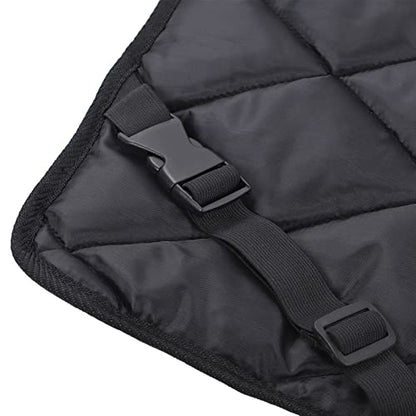 Calf Cow Warm Clothes Made of Oxford Fabric and Windproof with Reflective Strips for Night Inspection Abdomen Strap and Leg Buckles for Wearing