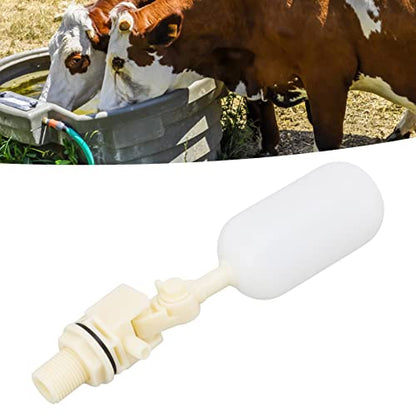 Hidyliu Valve with G1/2 Male Thread for Automatic Drinker Bowl Horse Cattle Goat Sheep Pig Dog Water Trough Farm Supplies Ball Valve