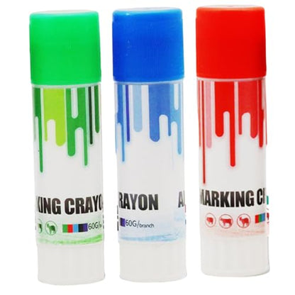 3Pcs Livestock Marker Safe Rotating Portable Livestock Marking Crayon Cattle Sorting Stick Farm Animal Marking Accessories