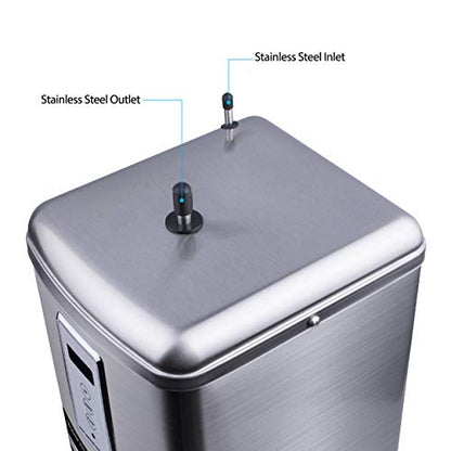 Ready Hot 40-RH-300-SSD Instant Hot Water Dispenser System, 2.5 Quarts, Digital Display Tank Only Stainless Steel - style: Digital