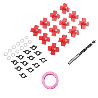 Zerodis Livestock Breeding Supplies Nipple Kits Automatic Poultry Nipples Sealing Watering System Horizontal Side Mount Livestock Supplies for Ducks Geese Hens Quails Farm Birds 12Pcs