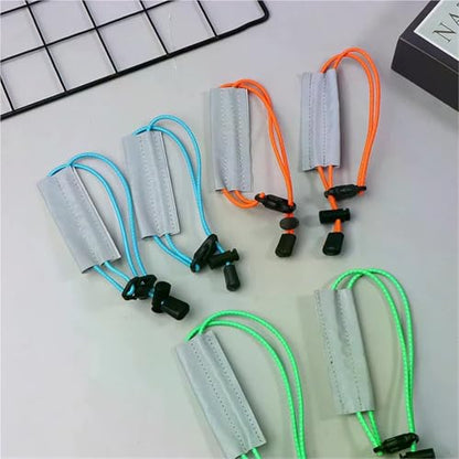 1Pair Reflective Cycling Ankle Bands-Elastic Leg Straps with Buckle,Bike Trouser Clips for Outdoor Riding,Running Shin Protect