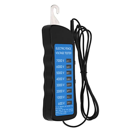 Fence Voltage Tester, Multi, Electric Fence Voltage Tester Electric Fence Tester Light Fault Finder Portable Farming Equipment Testing Tool for Farm Supply Fencingbr/>