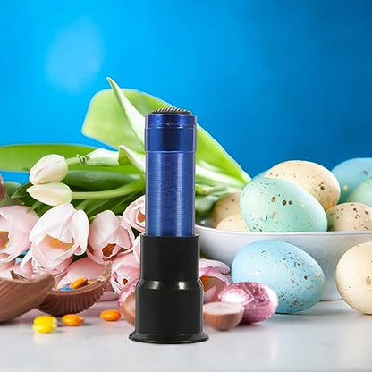 2pcs Egg Incubator Egg Candler Portable Tester for Chicken Quail Incubation Candling Lamp Cold Incubation Equipment - color: Blue