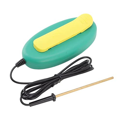 Electric Fence Voltage Tester, Waterproof Fence Fault Finder, Portable Fence Voltage Meter with Warning Light for Farm Garden Livestock Fences