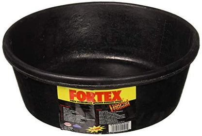 Fortex Feeder Pan for Dogs/Cats and Horses, 4-Quart - size: 4 Quart