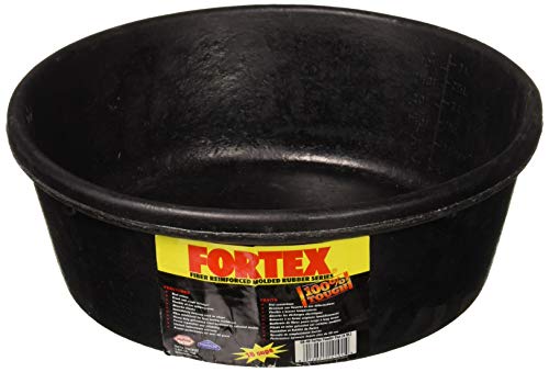 Fortex Feeder Pan for Dogs/Cats and Horses, 4-Quart - size: 4 Quart