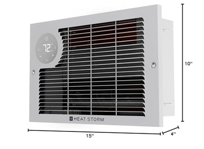 Heat Storm 1500 Watt Electric In-Wall Heater with WIFI